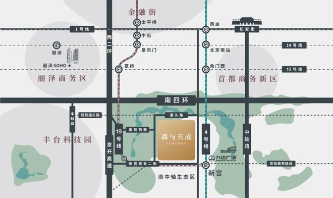 森与天成 北京南四环的双地铁改善墅境洋房 到底是好是坏？IM电竞(图5)