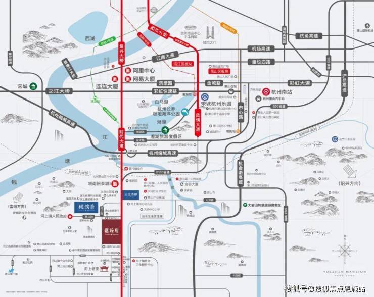 杭州 华景川樾臻府售楼处-华景川樾臻府欢迎您售楼处电线小时详情价格(图2)