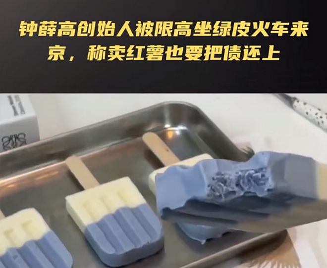 钟薛高老板表示卖红薯还债是炒作还是诚心？(图9)